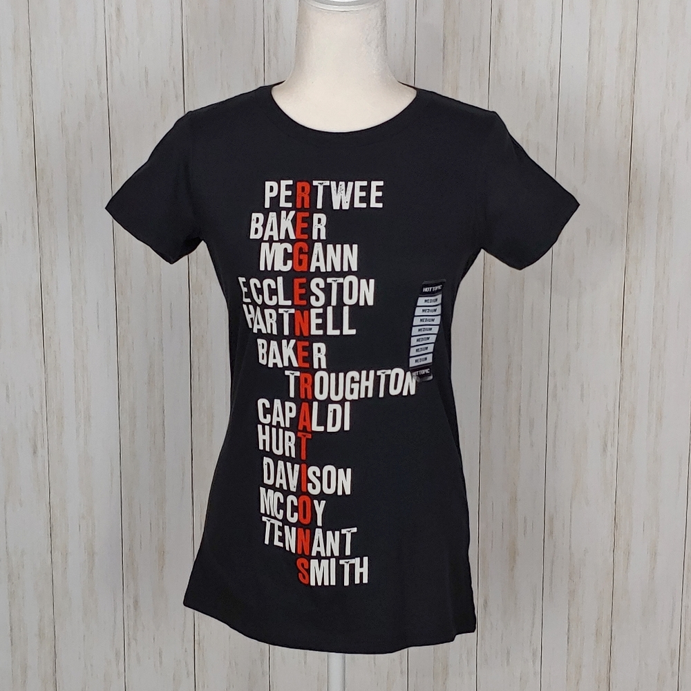 🌟 Dr. Who Regenerations Names Tee